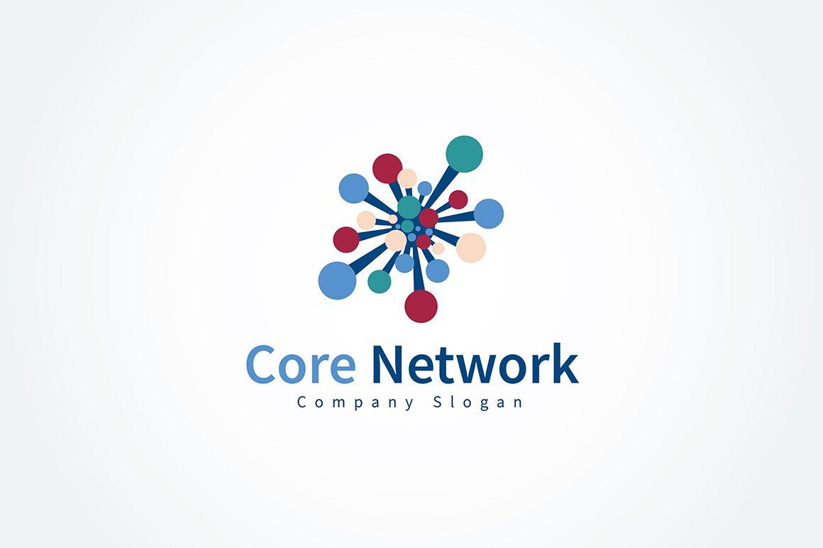 Networking Logo - Core Network Logo Template