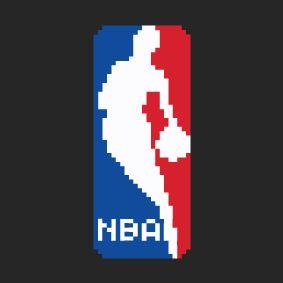 8-Bit Logo - Bit Style : NBA Logos