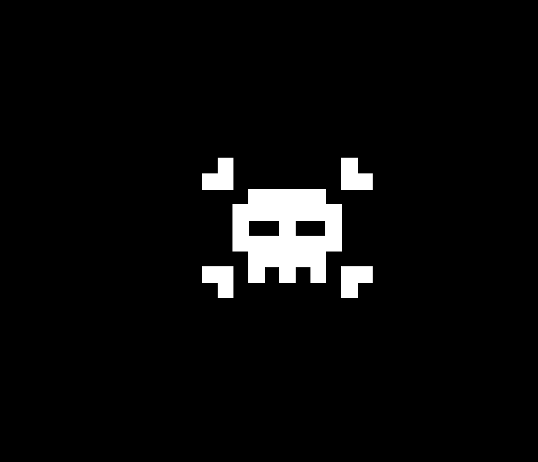 8-Bit Logo - bit skull. For u in 2019 bit art, Minimal tattoo design