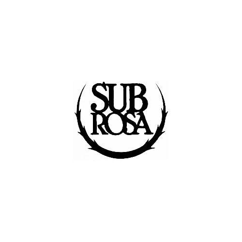 Subrosa Logo - Subrosa Stacked Full Logo Vinyl Decal