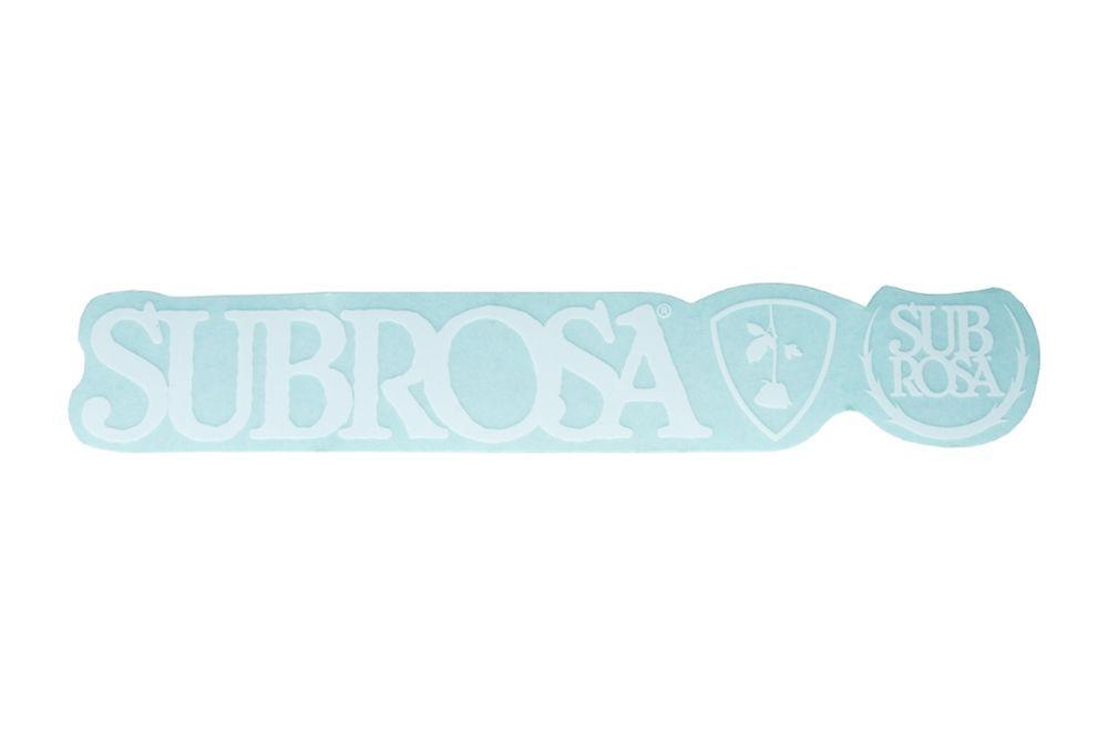 Subrosa Logo - Subrosa Logo Sticker (Each)