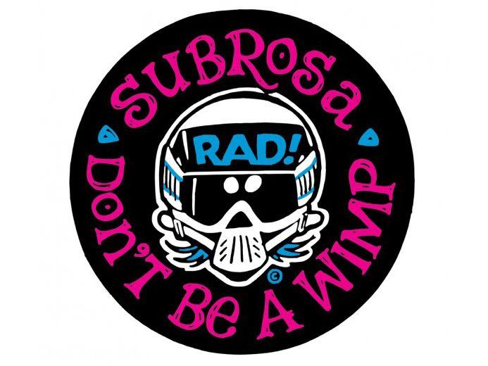 Subrosa Logo - Details about Subrosa X Radical Rick Sticker