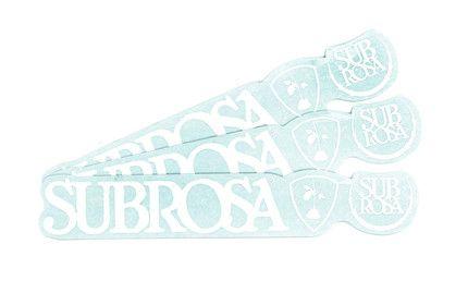 Subrosa Logo - SUBROSA 3er Logo Sticker Set