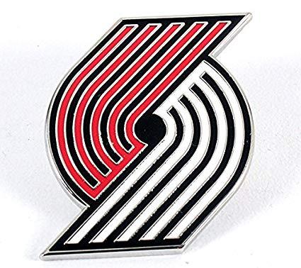 Blazers Logo - Portland Trail Blazers Logo Pin.
