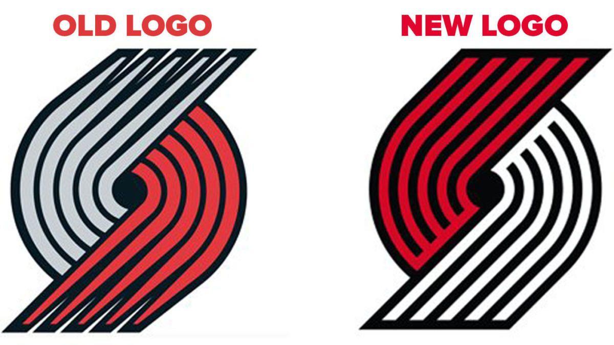 Blazers Logo - LOOK: Blazers unveil new logo, and you'll need to look closely to