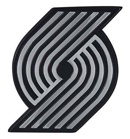 Blazers Logo - Fanmats NBA Portland Trail Blazers Logo Emblem 2.8x3.2