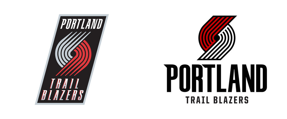 Blazers Logo - Brand New: New Logo for Portland Trail Blazers