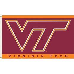 Hokies Logo - Virginia Tech Hokies 3ft x 5ft Team Flag - Logo Design
