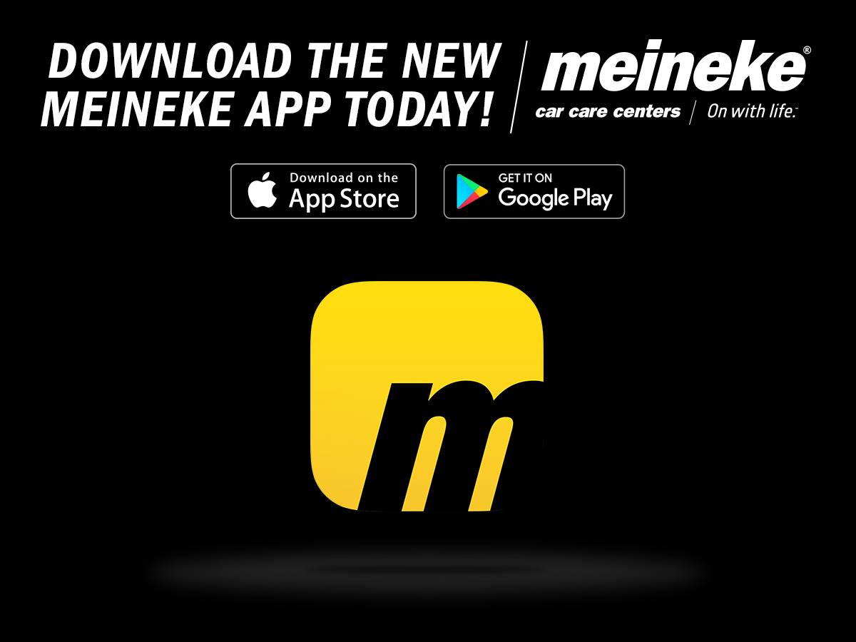 Meineke Logo - The Meineke App | Meineke Car Care Centers