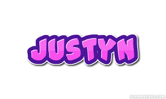 Justyn Logo - Justyn Logo. Free Name Design Tool from Flaming Text