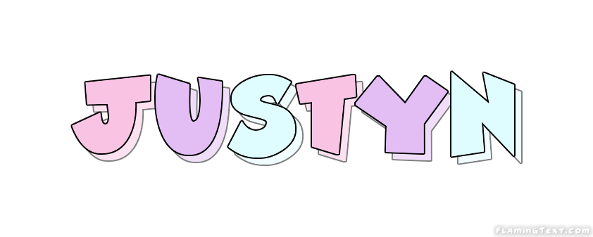Justyn Logo - Justyn Logo. Free Name Design Tool from Flaming Text