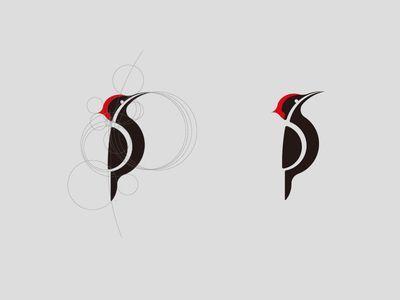 Woodpecker Logo - Woodpecker | logo | Logos design, Logo design inspiration, Graphic ...