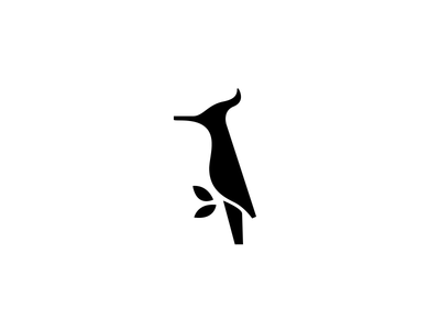 Woodpecker Logo - Woodpecker | Shape | Bird logos, Logo concept, Art logo