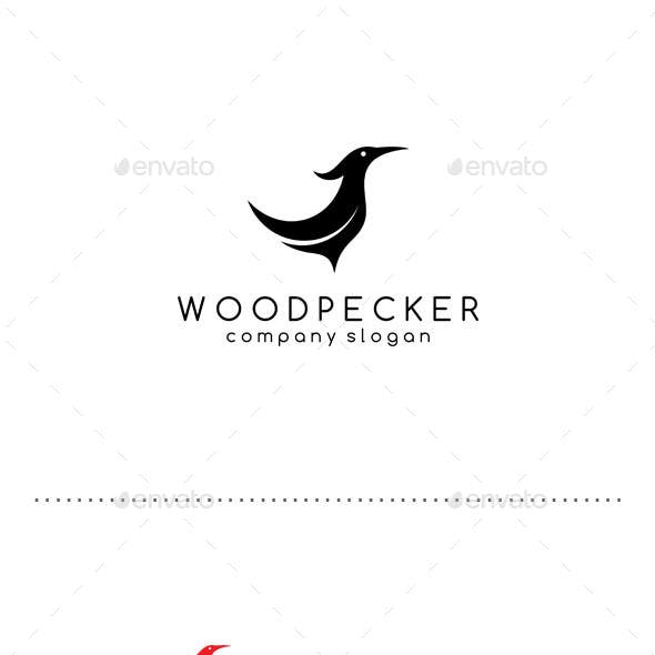 Woodpecker Logo - Woodpecker Logo by HZZL | GraphicRiver