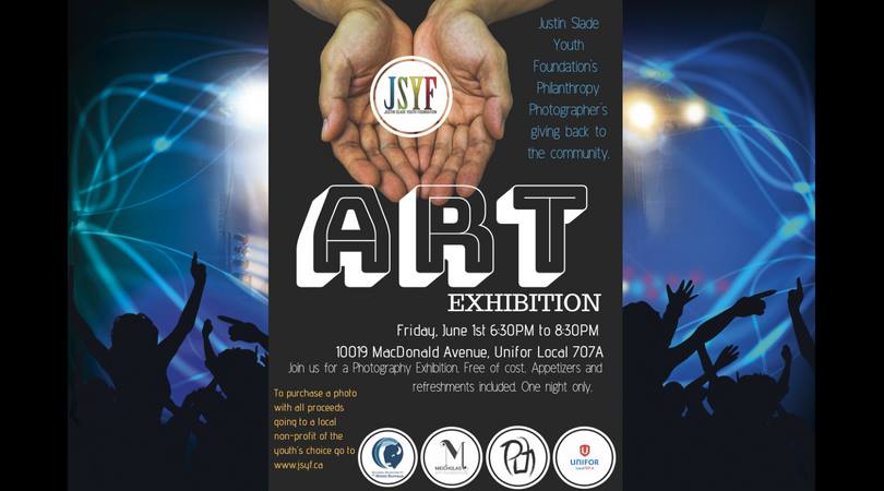 Justyn Logo - Art Exhibition with Justyn Slade Youth Foundation - Arts Council ...