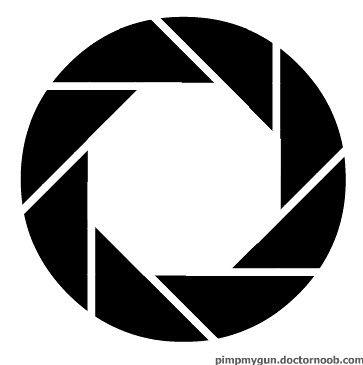 Aperture Logo - Aperture Science logo | pastebin.com/gjvEE7MZ easy recolour … | Flickr