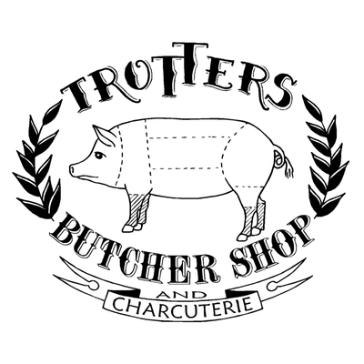 Charcuterie Logo - Trotters Butcher Shop and Charcuterie - Butcher - 42 Cork Street E ...