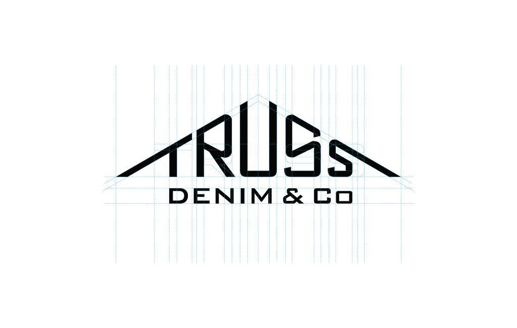 Truss Logo - Logo Design Denim & Co