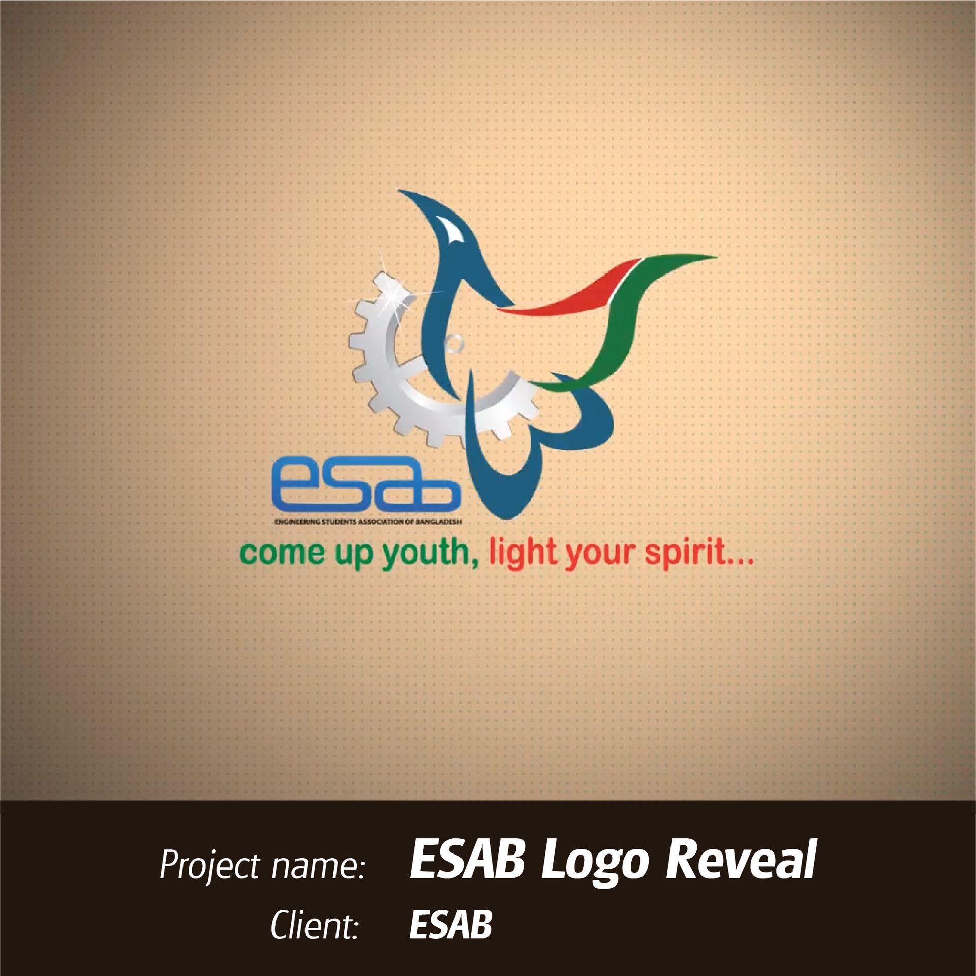 Esab Logo - ArtStation - ESAB - Logo Reveal, Asif Iqbal