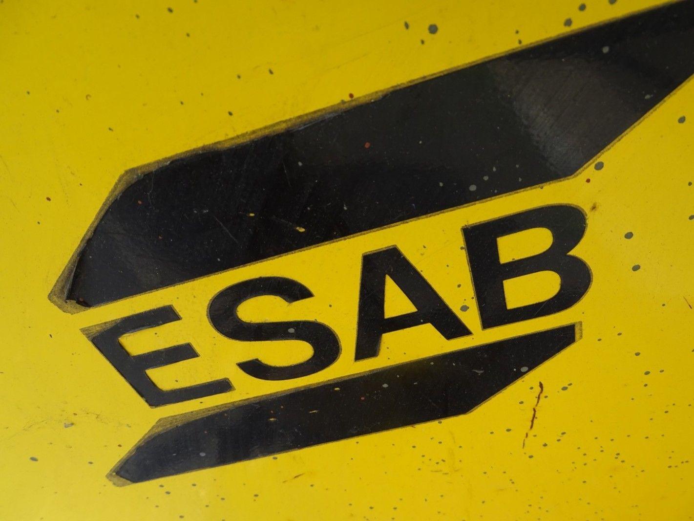 Esab Logo - Details about Esab 453cv Mig Welder with L-Tec Model X 35 Feeder 230/460v  3-PH