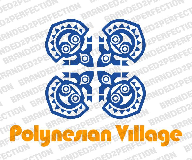 WDW Logo - WDW Polynesian Village logos svg package