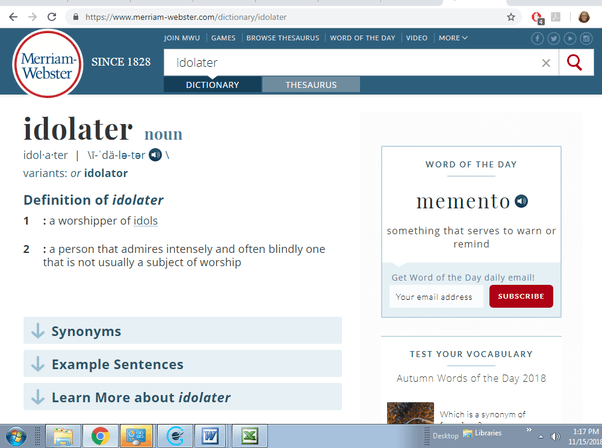 Idolator Logo - How to decide whether I should spell the word 'idolator' or