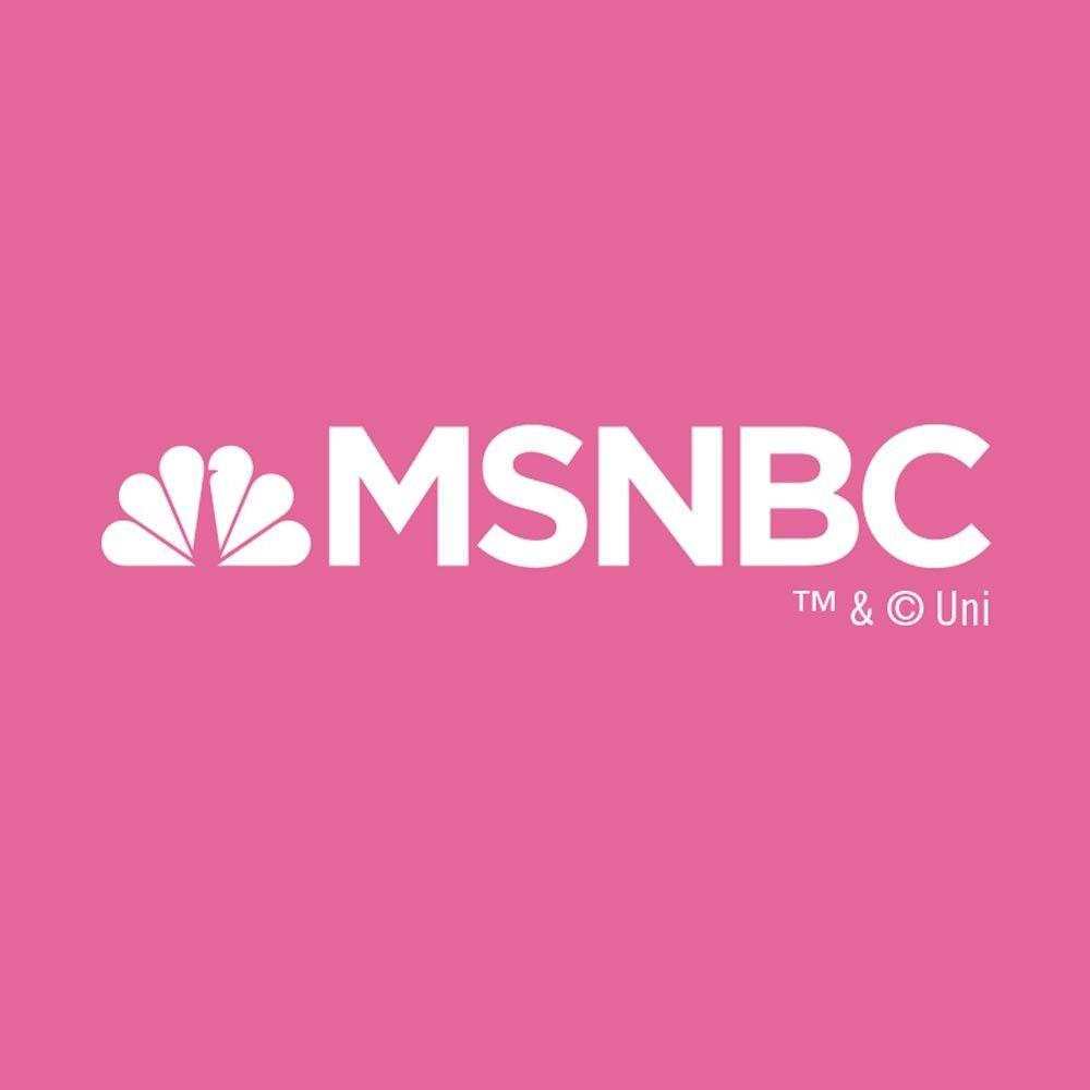 Msnbc.com Logo - MSNBC Pink Logo Tough Phone Case