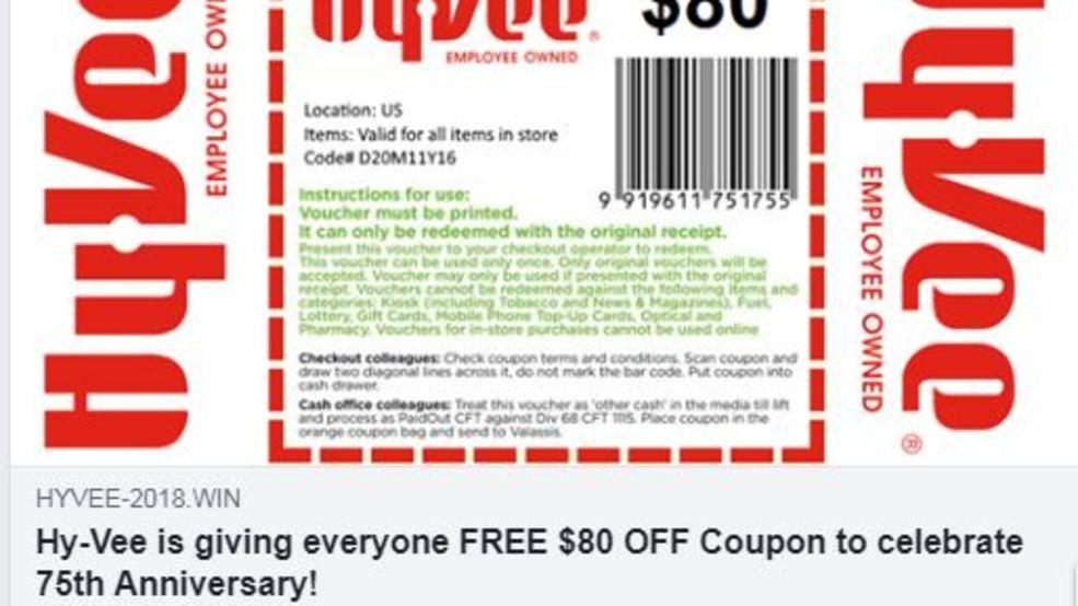 Hy-Vee Logo - Hy-Vee warns customers of coupon scam making rounds on social media ...