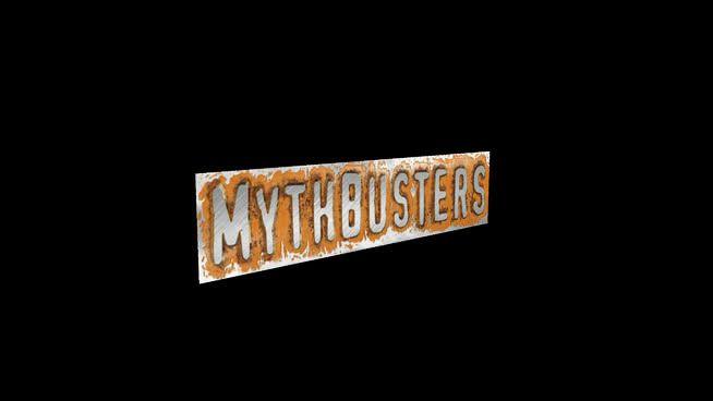 Mythbusters Logo - Mythbuster's Logo | 3D Warehouse