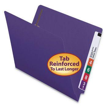 Smead Logo - Smead® Heavyweight Colored End Tab Folders with Fasteners