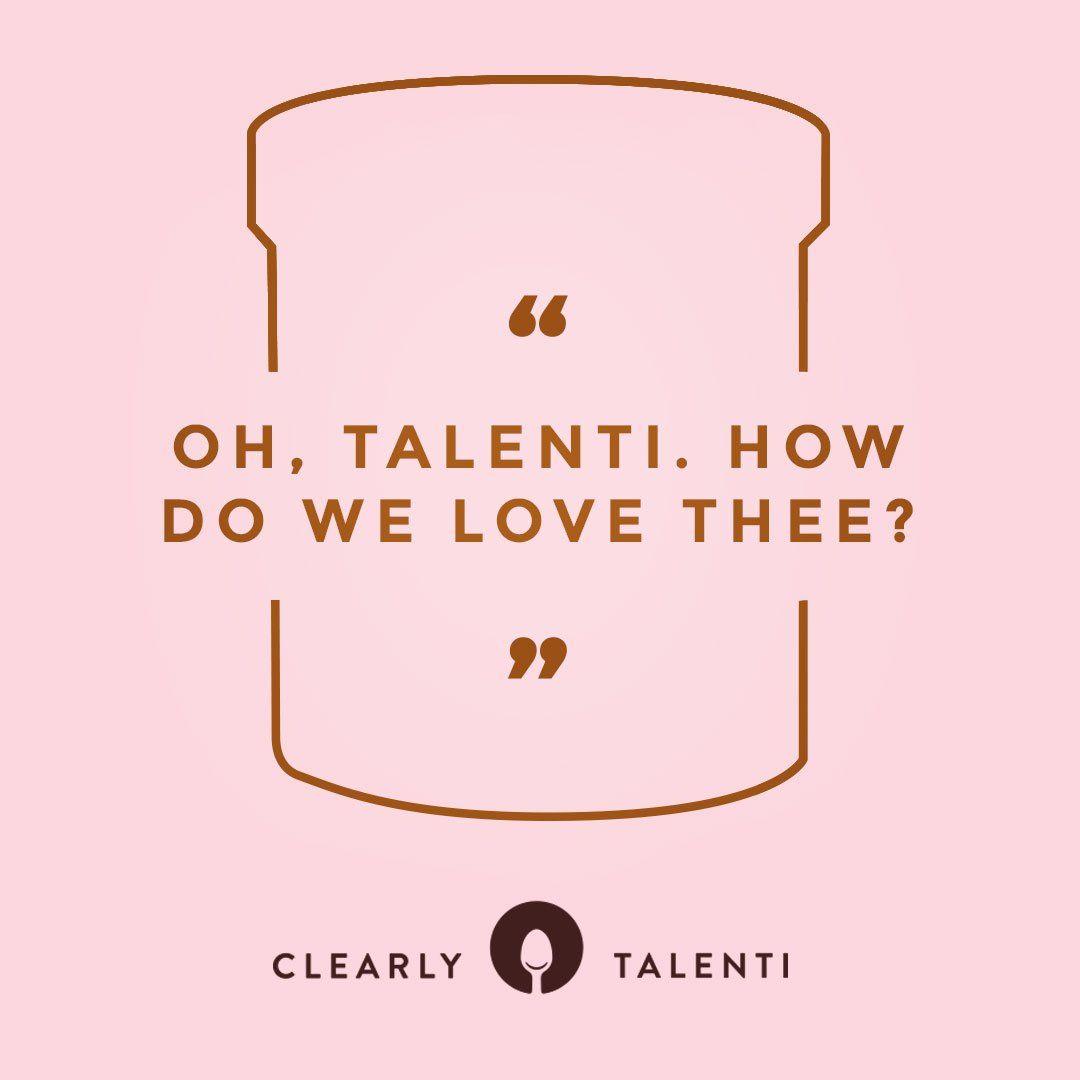 Talenti Logo - Talenti Gelato us why you love Talenti in a tweet