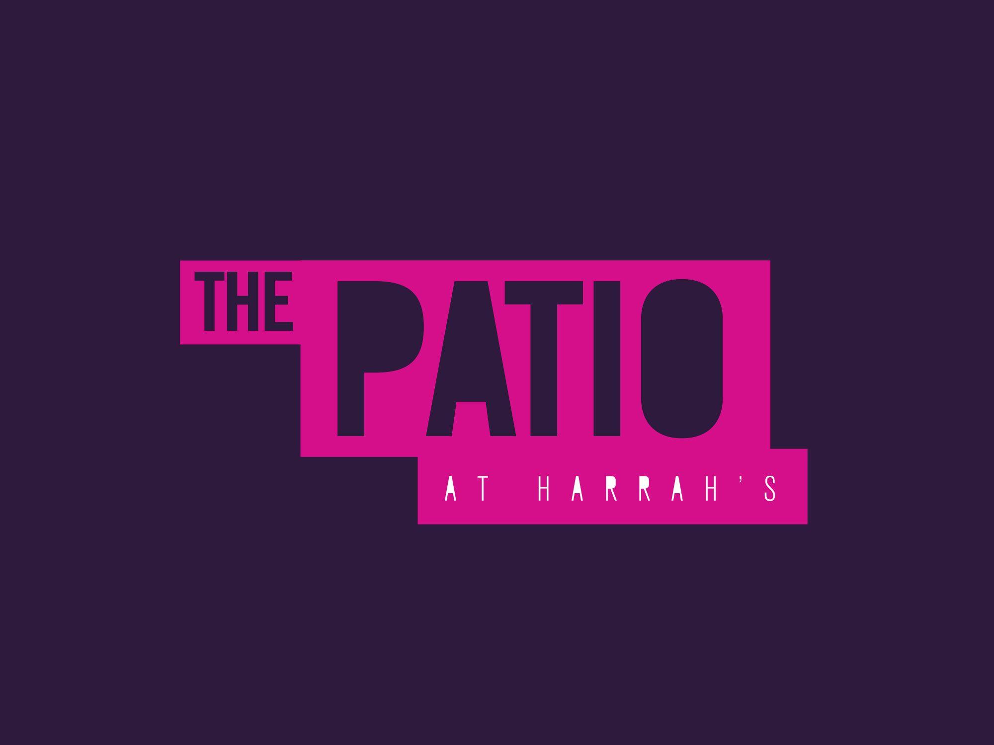 Harrah's Logo - The Patio at Harrah's Logo Design | dsnry