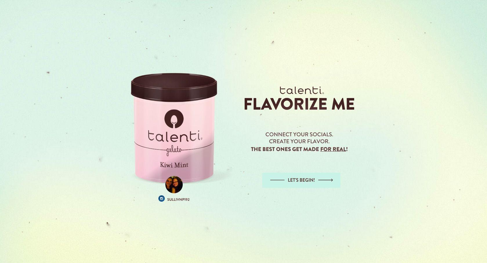 Talenti Logo - Talenti Creates Personalized Gelato Flavors Based On Your Social