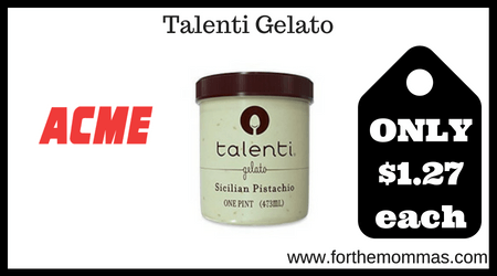 Talenti Logo - Acme: Talenti Gelato Just $1.27 Each Thru 7/23! {4-Day Sale} - FTM