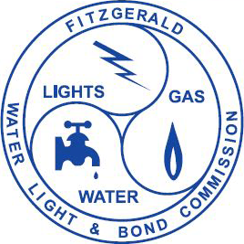Utilities Logo - Fitzgerald Utilities. Interactive Utility Communications