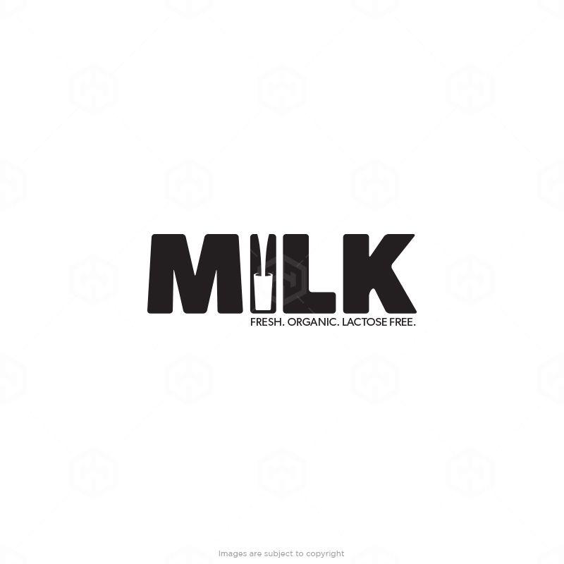 Milk Logo - Milk Logo