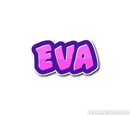 Eva Logo - Eva Logo | Free Name Design Tool from Flaming Text