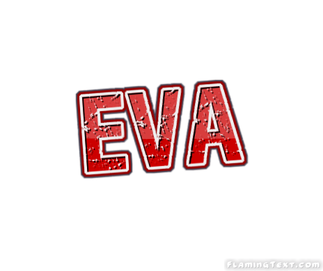 Eva Logo - Eva Logo. Free Name Design Tool from Flaming Text