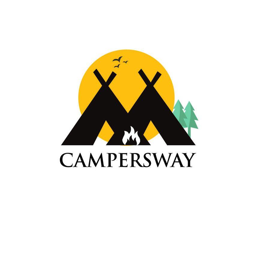Camping Logo - Entry #28 by marzia14 for Design A Camping Logo | Freelancer