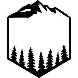 Camping Logo - Camping logo. Sophie Gallo Design Silhouette Store & Digital files