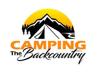 Camping Logo - Camping the Backcountry logo design - 48HoursLogo.com
