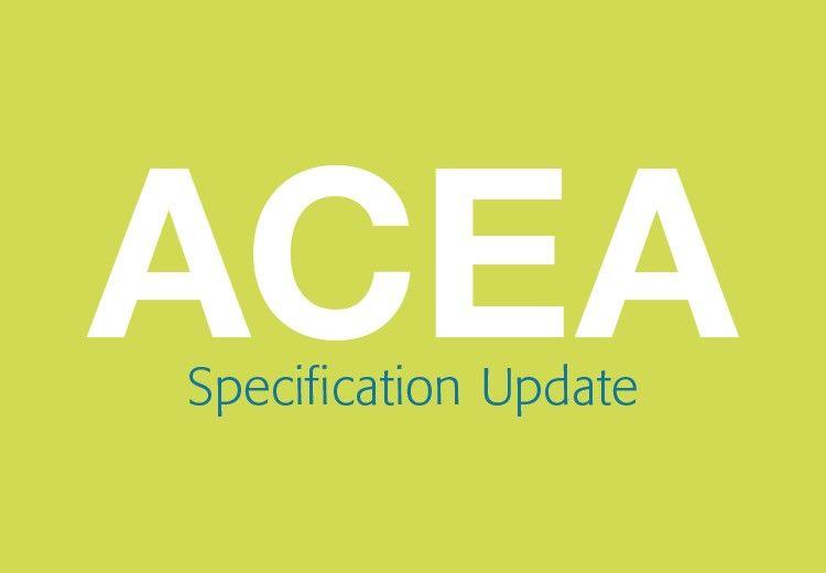 Acea Logo - ACEA 2016 Engine Oil Sequences & beyond