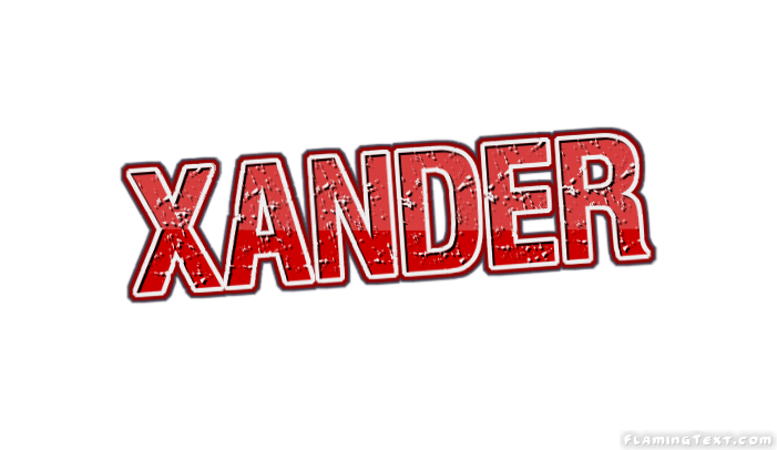 Xander Logo - Xander Logo | Free Name Design Tool from Flaming Text