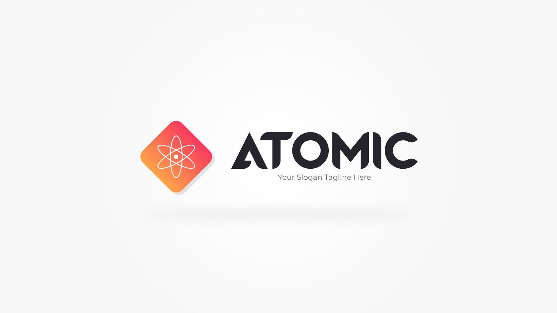 Atomic Logo - Atomic - Logo Template | ThemesMom