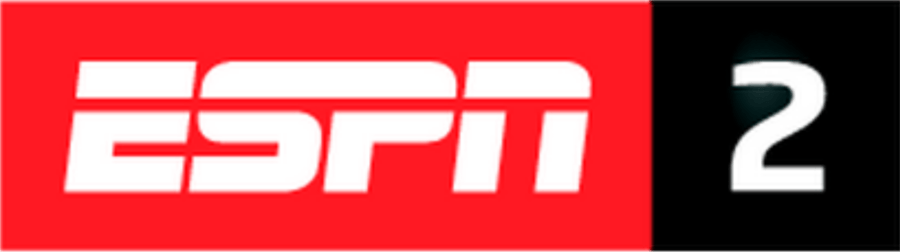 ESPN2 Logo - Television, Red, Text, transparent png image & clipart free download