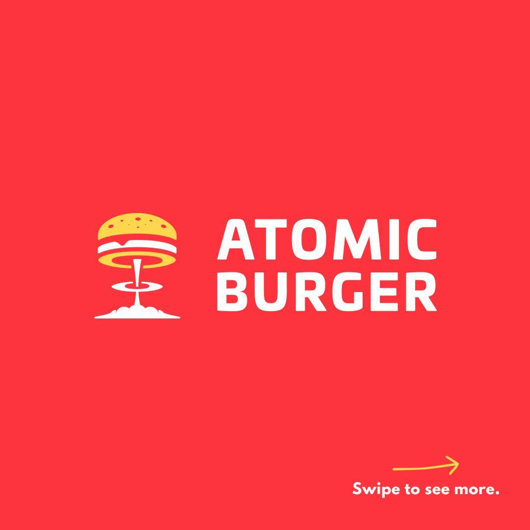 Atomic Logo - SMART LOGOS — ‼️ Final logo design for Atomic Burger ‼️ ✉️...