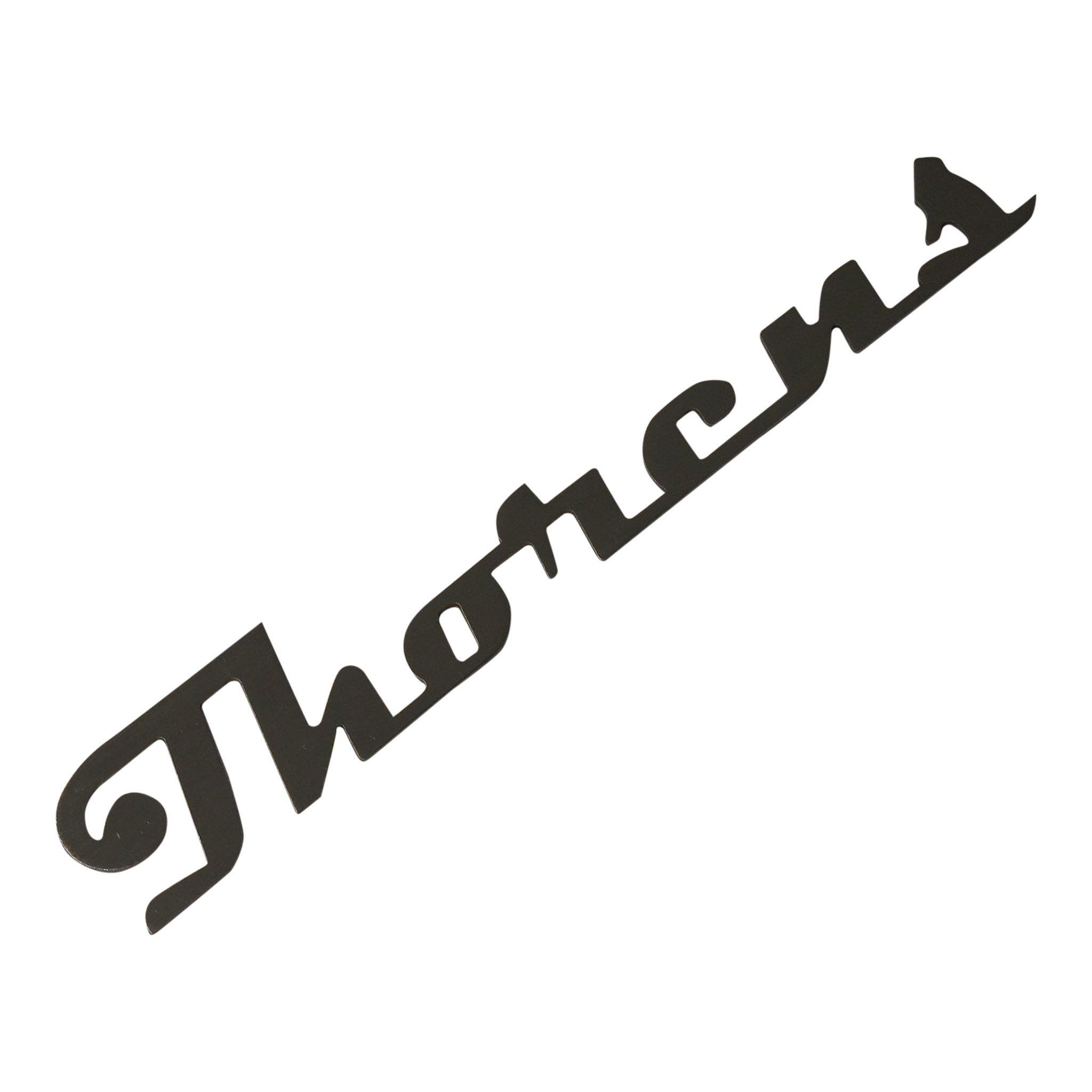 Turntable Logo - Laser Cut Thorens 3D Logo