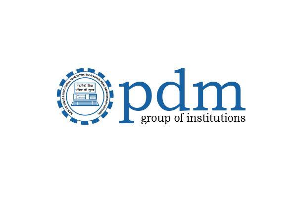 PDM Logo - PDM Group of Institutions ad, Logo, 2012