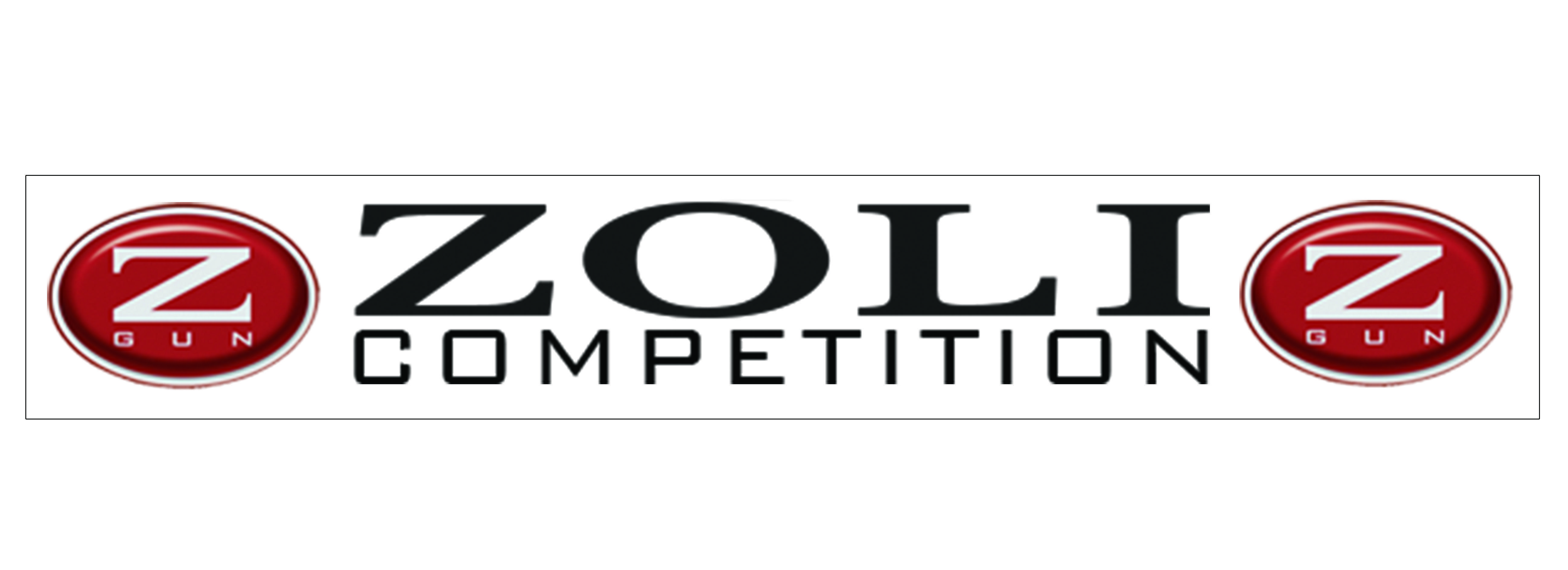 Zoli's Logo - Zoli barrel sticker with Zoli Competition