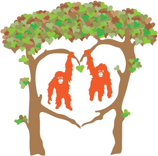 Orangatang Logo - Artist in Residence - Orangutan Outreach